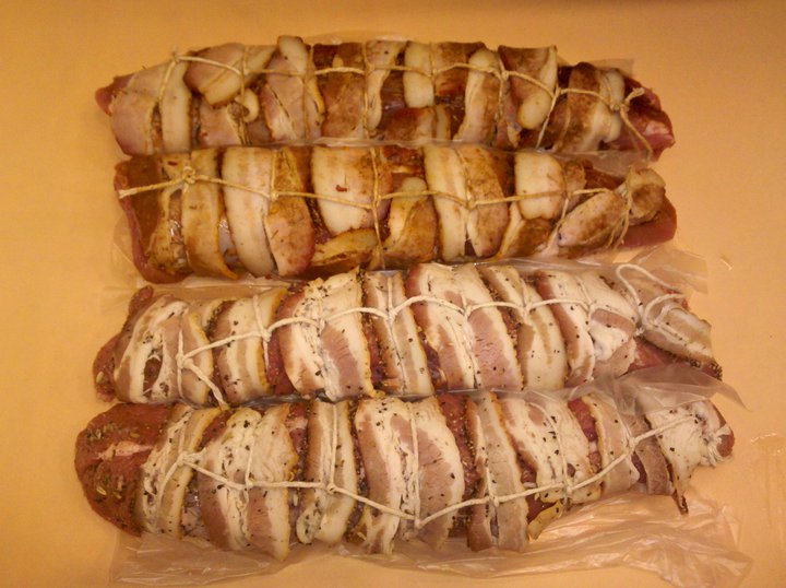 bacon wrapped tenderloin